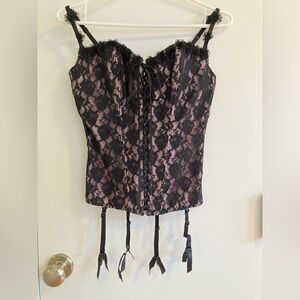 Y2K Corset with Garter Snaps